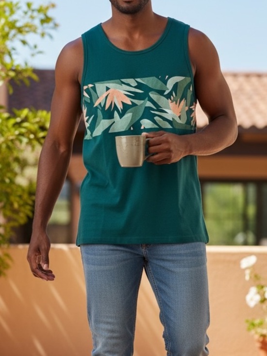 Old Navy Other - NWT Old Navy Soft-Washed Tropical Tank | Agave Green | Size XL | New